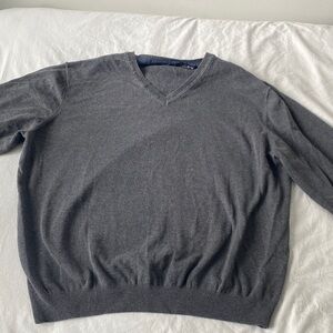 Van Heusen Charcoal V-Neck Sweater